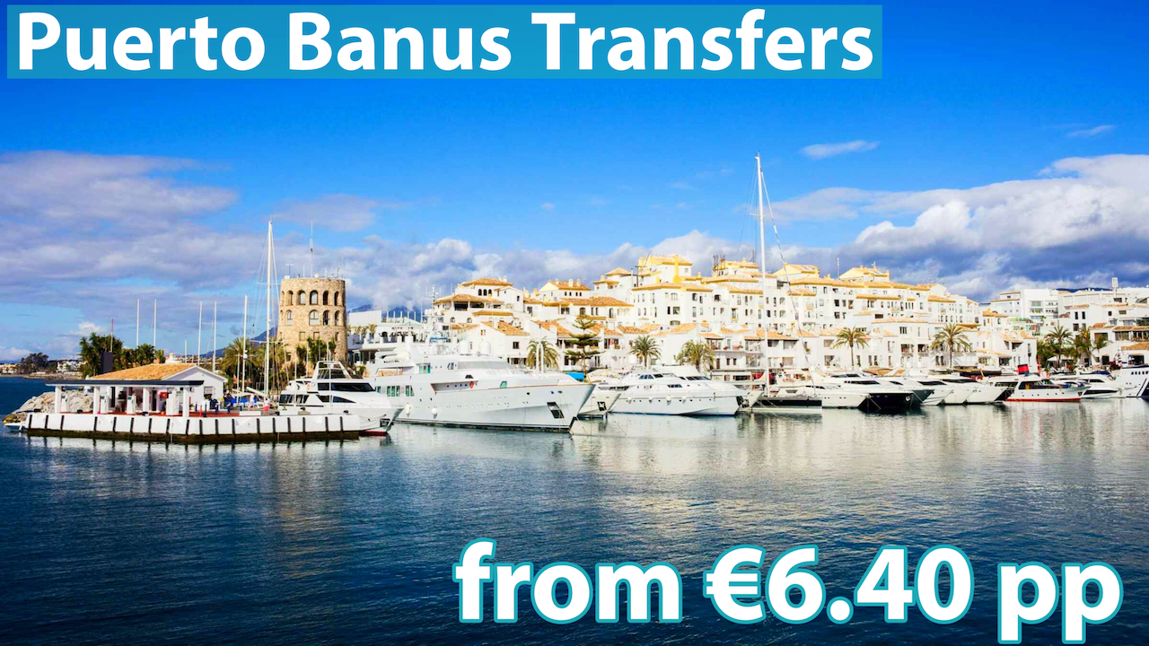 Transfer from Malaga Airport to Puerto Banus Price