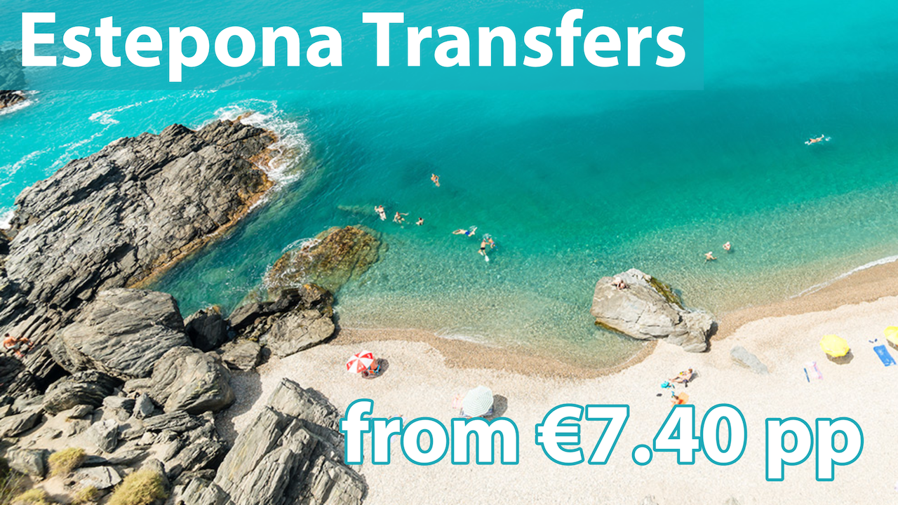 Transfers from Malaga Airport to Estepona Price