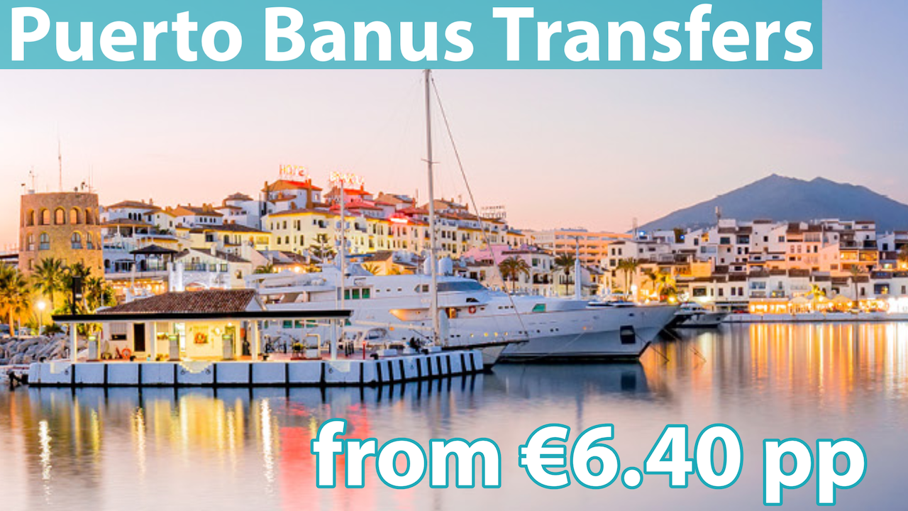 Transfers from Malaga Airport to Puerto Banus Prices
